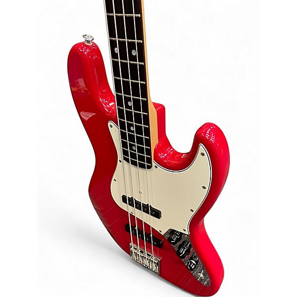 Used Black Smoker STD J4 Dakota Red Electric Bass Guitar