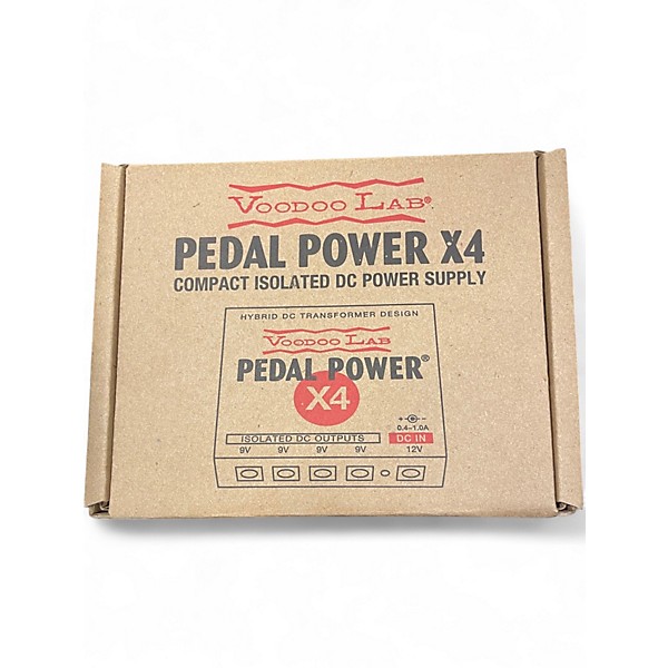Used Voodoo Lab Pedal Power X4 Power Supply