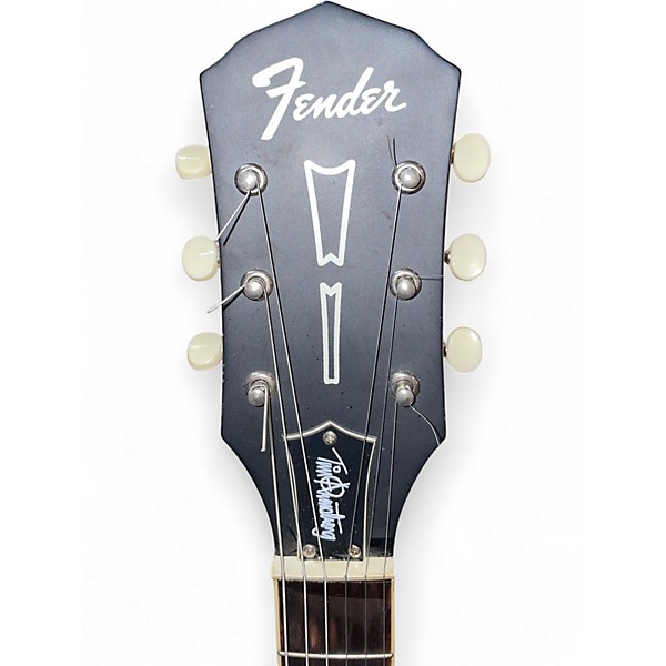 Used Fender Tim Armstrong Hellcat Left Handed Mahogany Acoustic Electric Guitar
