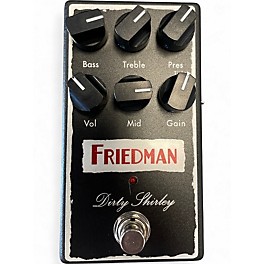 Used Friedman Dirty Shirley Overdrive Effect Pedal