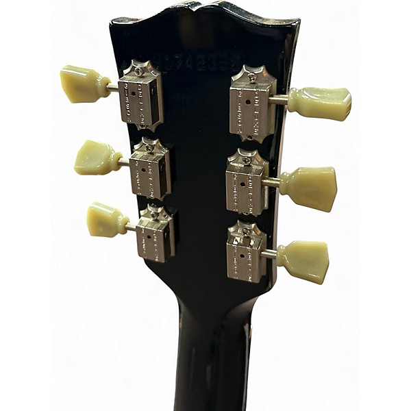 Used Gibson Les Paul Studio Black Solid Body Electric Guitar