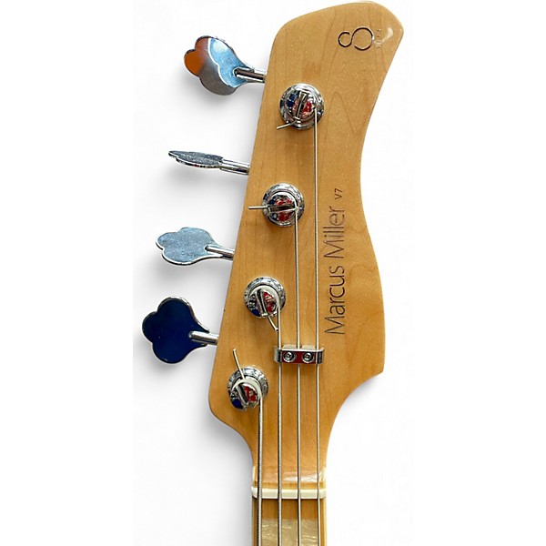 Used Sire Marcus Miller V7 Swap Ash White Electric Bass Guitar
