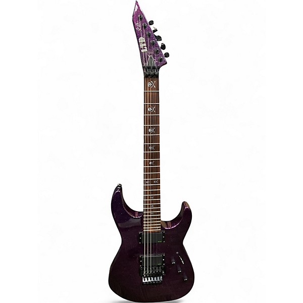 ミュージック mere Used ESP KH602 Kirk Hammett Signature PURPLE SPARKLE Solid