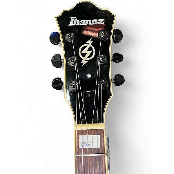 Used Ibanez AFS77TMG1201 Green Hollow Body Electric Guitar