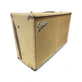 Vintage 1960s Fender Bassman 2x12 Blonde Guitar Cabinet