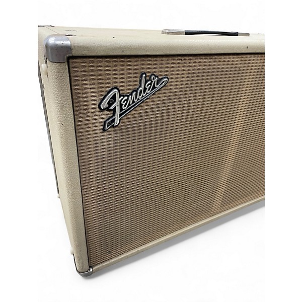 Vintage 1960s Fender Tremolux 2x10 Blonde Guitar Cabinet