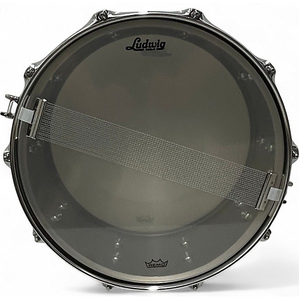Used Ludwig 14X7 HEIRLOOM STAINLESS STEEL Drum