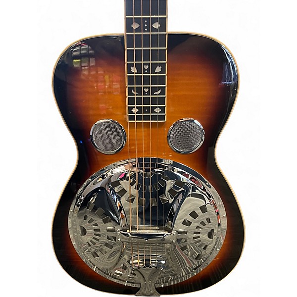 Used Gold Tone pbr-d paul beard 3 Color Sunburst Resonator Guitar