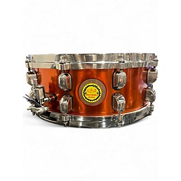 Used TAMA 5.5X14 Ronald Bruner Jr Orange Copper Drum