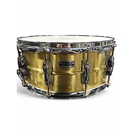 Used Yamaha 6.5X14 Recording Custom Snare Brass Drum