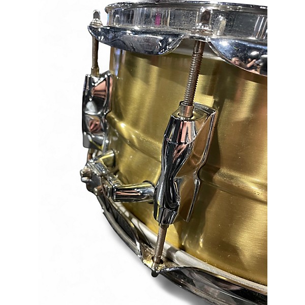 Used Yamaha 6.5X14 Recording Custom Snare Brass Drum