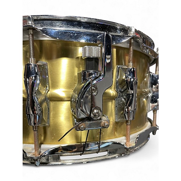Used Yamaha 6.5X14 Recording Custom Snare Brass Drum