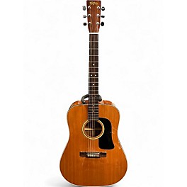 Used 1980s Washburn D-15M Natural Acoustic Guitar