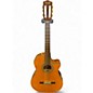 Used Fender CN-210SCE Natural Classical Acoustic Electric Guitar thumbnail