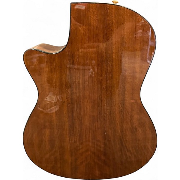 Used Fender CN-210SCE Natural Classical Acoustic Electric Guitar