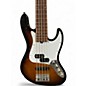 Used Metro Express hybrid PJ 5 strings 3 Color Sunburst Electric Bass Guitar