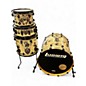 Used Ludwig 3 Piece Corey Miller Element Tattoo Drum Kit thumbnail