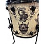Used Ludwig 3 Piece Corey Miller Element Tattoo Drum Kit