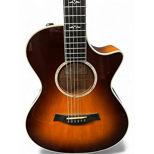 Used Taylor 612E Sunburst Acoustic Electric Guitar