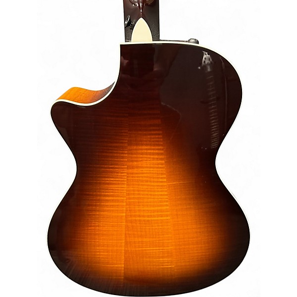 Used Taylor 612E Sunburst Acoustic Electric Guitar