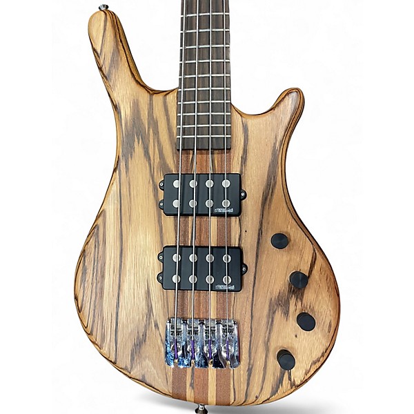 Used Kona KWB4Z Natural Electric Bass Guitar Natural