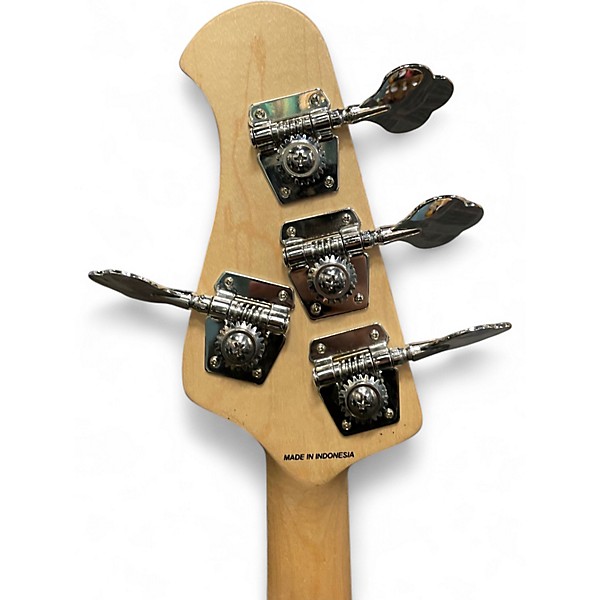 Used Sterling by Music Man Ray34 Green Electric Bass Guitar