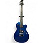 Used Hagstrom D2H Blue Solid Body Electric Guitar thumbnail