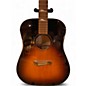 Used Tacoma DF21 sunburst Acoustic Guitar