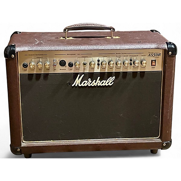 Used Marshall AS50R 50W 2X8 Acoustic Guitar Combo Amp