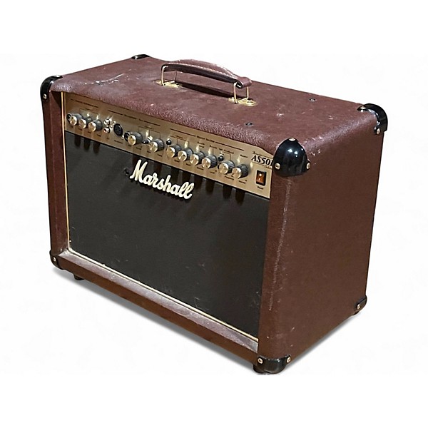 Used Marshall AS50R 50W 2X8 Acoustic Guitar Combo Amp