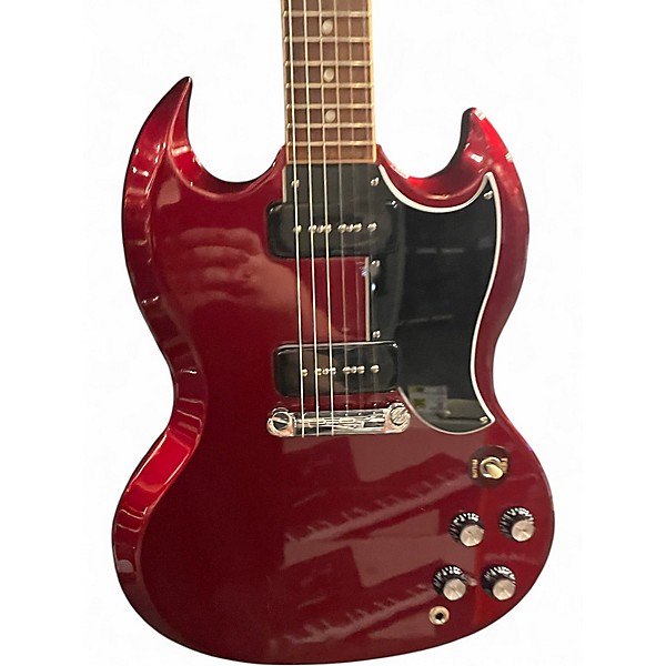Used Gibson SG Special Vintage Sparkling Burgundy Solid Body Electric Guitar