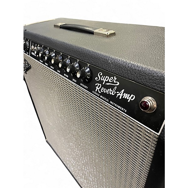 Used Fender 1965 Reissue Super Reverb 45W 4x10 Tube Guitar Combo Amp