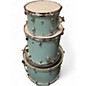 Used Ludwig 3 Piece Neo Sonic 3 Piece Kit Skyline Blue Drum Kit thumbnail