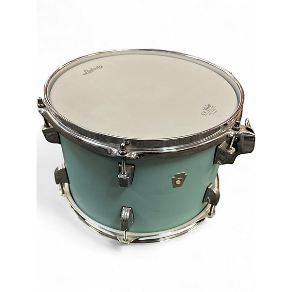 Used Ludwig 3 Piece Neo Sonic 3 Piece Kit Skyline Blue Drum Kit