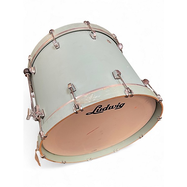 Used Ludwig 3 Piece Neo Sonic 3 Piece Kit Skyline Blue Drum Kit