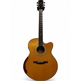 Used Alvarez AJ60SC Natural Acoustic Electric Guitar