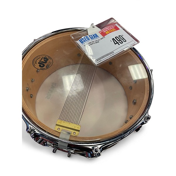 Used 2002 DW 12X6 all maple snare Maple Drum