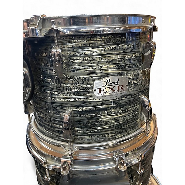 Used Pearl 4 Piece exr Metallic Gray Drum Kit