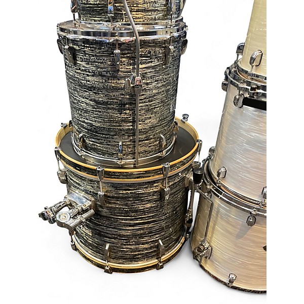 Used Pearl 4 Piece exr Metallic Gray Drum Kit