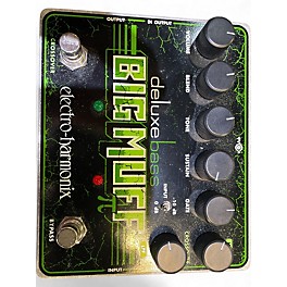 Used Electro-Harmonix Deluxe Bass Big Muff Distortion Bass Effect Pedal