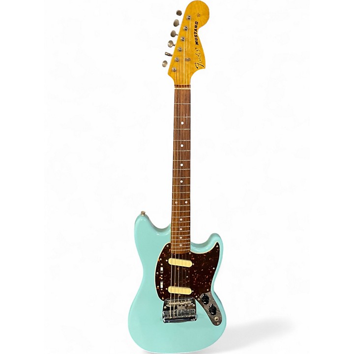 美品 Fender mustang Daphne Blueエレキギター Used Fender Mustang MIJ Daphne Blue Solid Body Electric