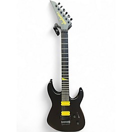 Used Jackson MJ SERIES DINKY DMK Satin Black Solid Body Electric Guitar