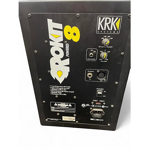Used KRK RP8 ROKIT PAIR Powered Monitor