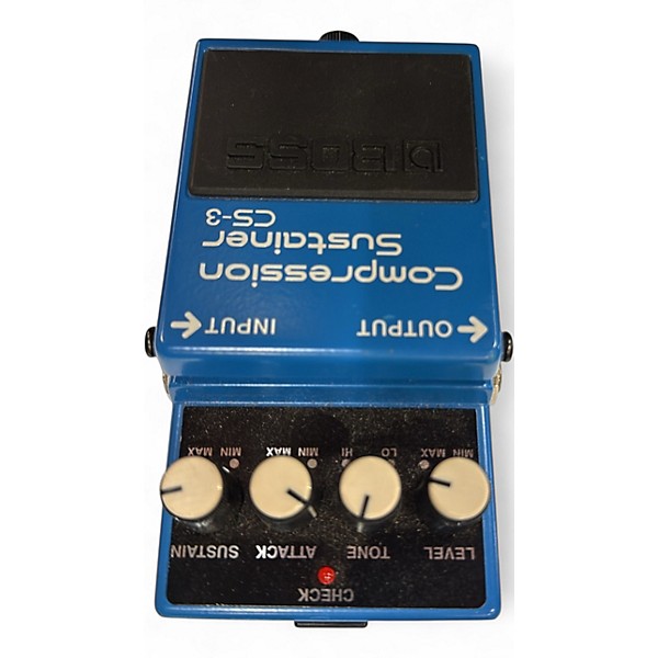 Used BOSS CS3 Compressor Sustainer Effect Pedal