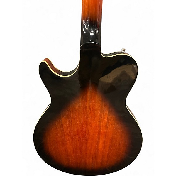 Used Samick Greg Bennett RL-2 Royale Brown Sunburst Hollow Body Electric Guitar