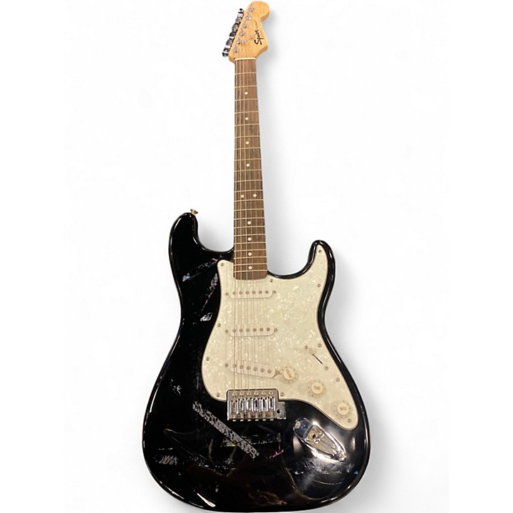 Squier Stratocaster ブラック Squier by Fender SST-45 BLK Stratocaster Black Made in Japan
