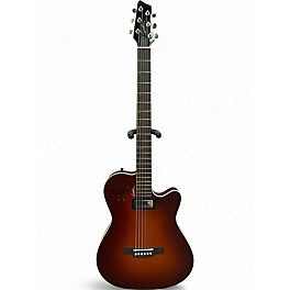 Used Godin A6 Baritone Ultra Burnt Umber Acoustic Electric Guitar