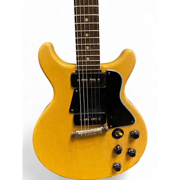 Vintage 1960 Gibson Les Paul Special Doublecut TV Yellow Solid Body Electric Guitar