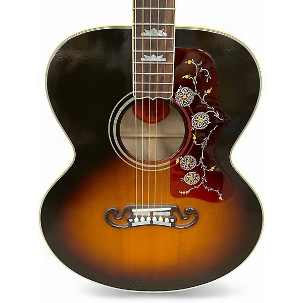 Used Gibson 1957 SJ200 Vintage Sunburst Acoustic Guitar