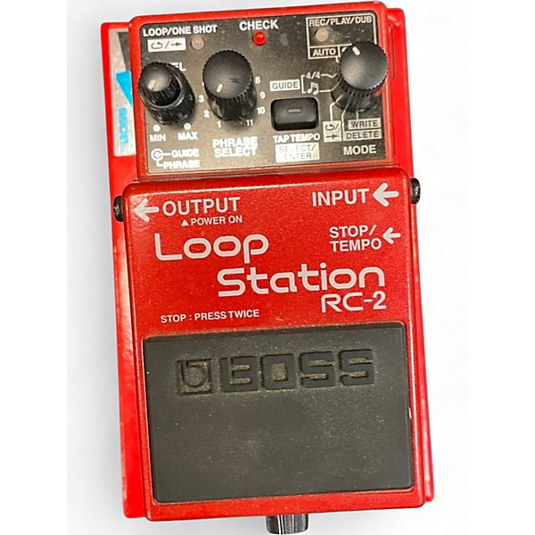 Used BOSS RC2 Pedal